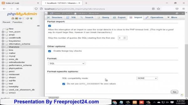 Ecommerce Website Source Code in PHP Free Download