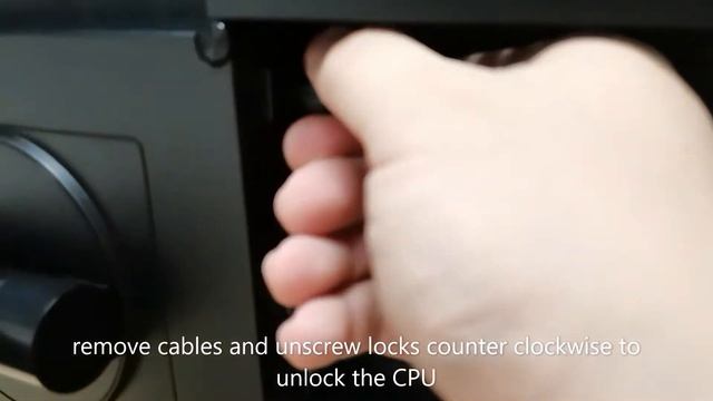 Lenovo TIO24 Monitor - how to remove the CPU mounted on the back смотреть онлайн