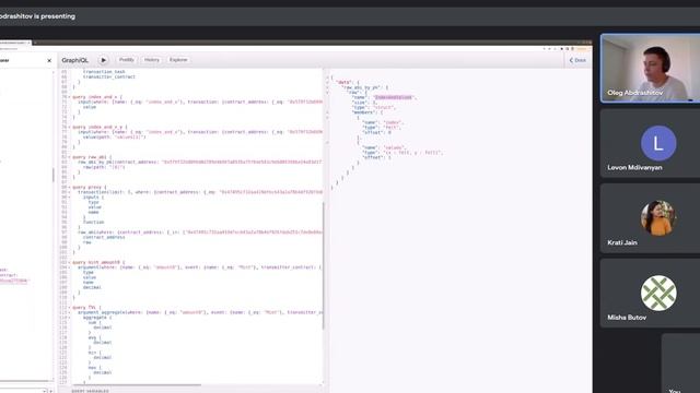 Hackathon Workshop #3 - Oleg [Starknet Indexer]: "'Explore event and transaction data via GraphQL" смотреть онлайн