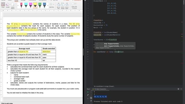Part 2: Totaling a 2D array into a 1D Array смотреть онлайн
