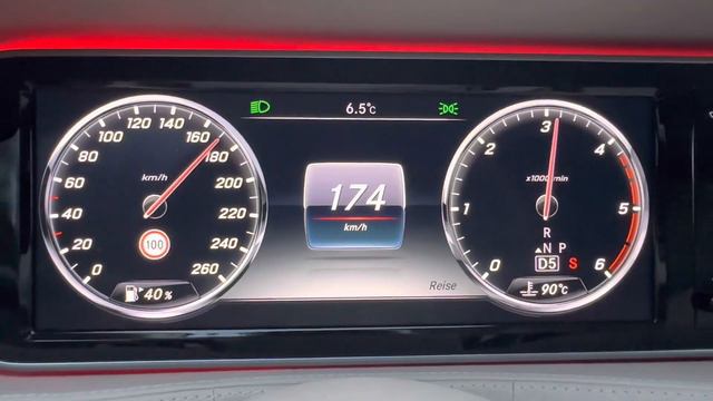 Mercedes-Benz S350 D (W222) Acceleration
