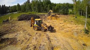 Строительство фундамента монолитная плита на болотистом грунте