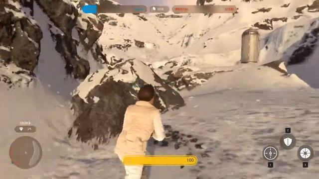 Обзор персонажа Принцесса Лея|Star wars Battelfront#3 смотреть онлайн