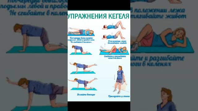 Как правильно делать упражнение Кегеля #здоровье #польза #кегель #рекамендация смотреть онлайн