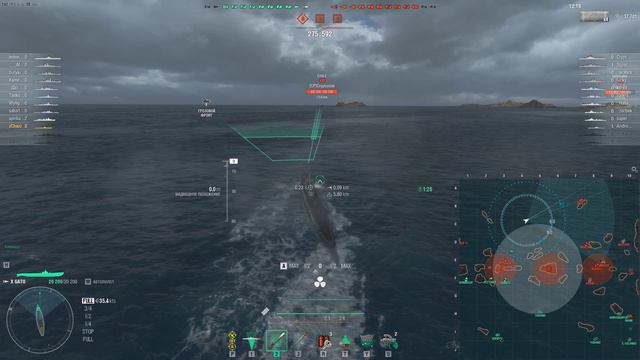 World of Warships За авиком. ППЦ третье место тима лива! смотреть онлайн