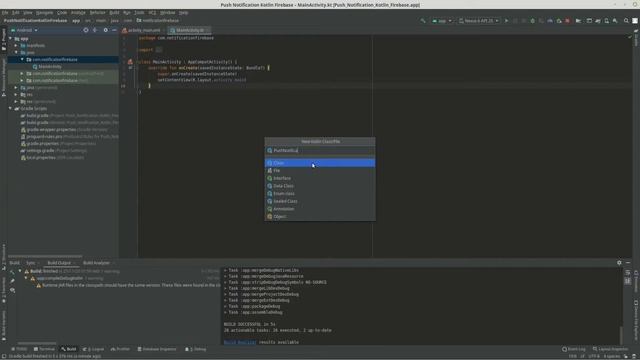 Push Notification no Kotlin usando Firebase смотреть онлайн