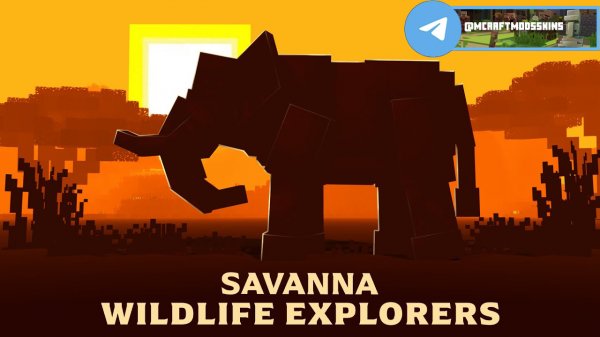 Minecraft DLC Savanna Wildlife Explorers