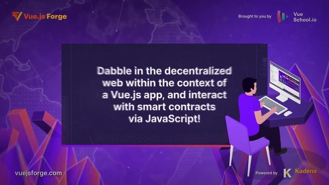 Learn to Build a Decentralized Kickstarter Clone with Vue.js, Web3 and Kadena смотреть онлайн