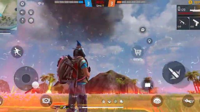 Играю с чуваком в комнате во Free Fire/-the game #видеоигры #игра #free fire #пушка смотреть онлайн