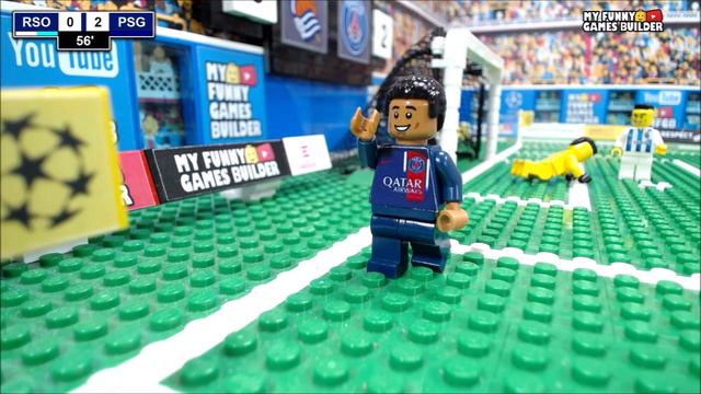 Real Sociedad vs PSG 1-2 (1-4) Champions League 2024 • All Goals & Highlights in Lego Football смотреть онлайн