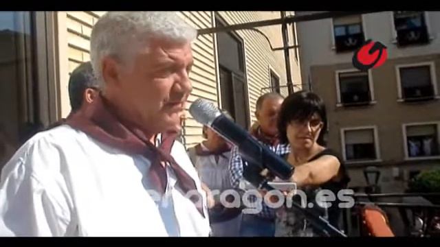 Pregon de las fiestas de Coronacion de la Virgen de Sancho Abarca de Tauste hoyenaragon смотреть онлайн