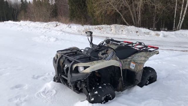 ТЕСТ ДРАЙВ YAMAHA GRIZZLY 550 смотреть онлайн