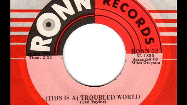 TED TAYLOR (This is a) Troubled World смотреть онлайн