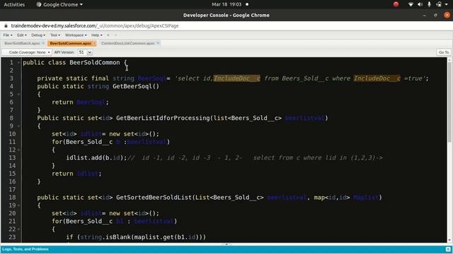 Apex programming for Salesforce Admins - Refactoring apex batch class смотреть онлайн