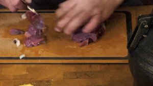 Афганказан на индукционной плите или мясо с картошкой.