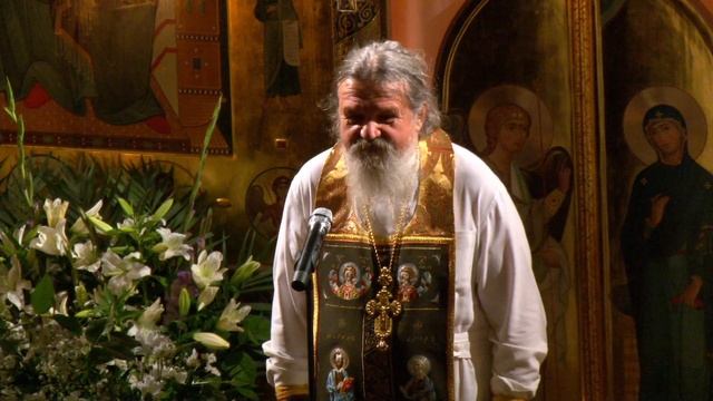 ПРОПОВЕДЬ о. Андрея Лемешонка на Успение Божией Матери после Всенощного в пятницу 27 Августа 2021 г.