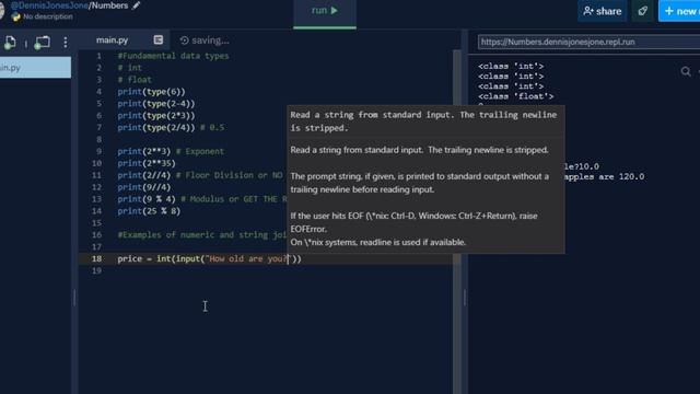 Python Numberics смотреть онлайн