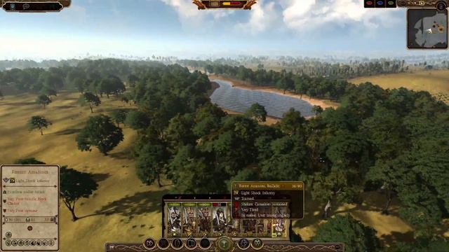 Эльфийская  отбивная !!!! Isengard & Mirkwood Total War: Attila