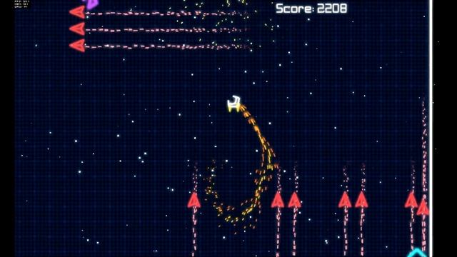 Geometry wars clone in flash, test 09 смотреть онлайн