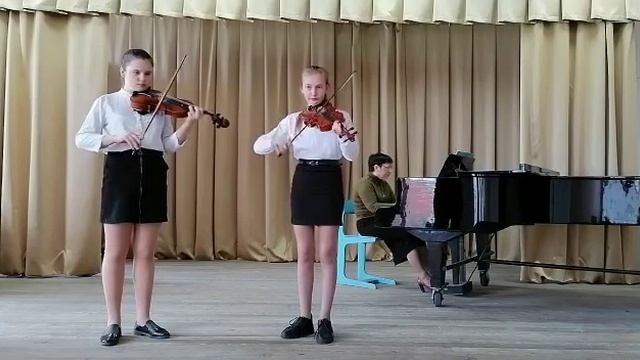 Дуэт скрипачей ДШИ им.Н.В.Сергиенко смотреть онлайн