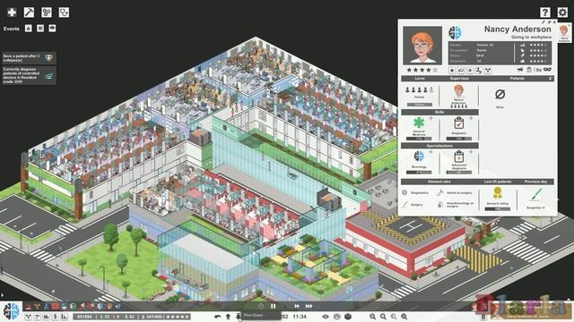 ? Project Hospital: Hospital Services DLC #9 - Training & Neurology