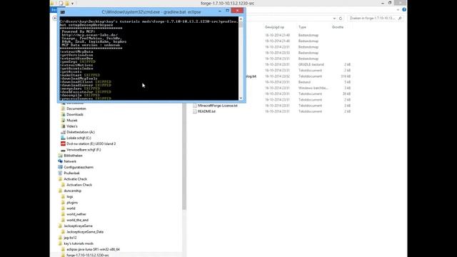 minecraft 1.7.10 forge modding #1 setting up смотреть онлайн