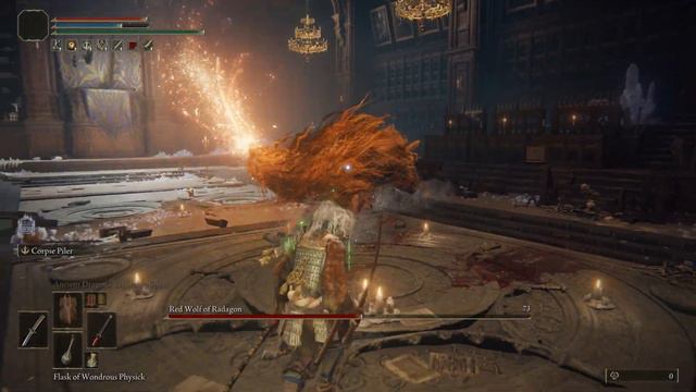 Elden Ring - Okina VS Red Wolf of Radagon (ft. Rivers of Blood) [Solo, No Hit, NG+] смотреть онлайн