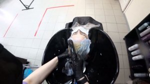 Сделала серый цвет волос. Пепельная краска для волос.