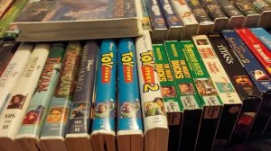 my intire disney vhs collection