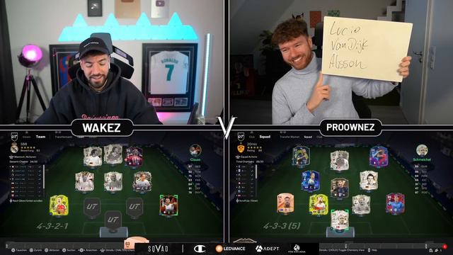 OMG!!🚨20 MIO COINS SBB ☠️ EA FC 24 SQUAD BUILDER BATTLE🔥 PROOWNEZ vs. WAKEZ смотреть онлайн