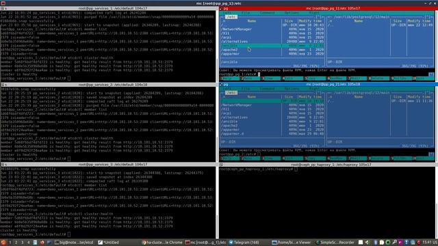 Установка кластера Postgres на базе Patroni. #2 смотреть онлайн