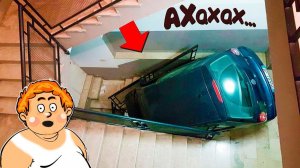 Что можно увидеть в ПОДЪЕЗДАХ России! Макс и Лелик!