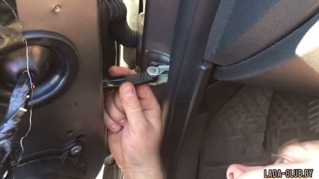 Lada Vesta - доработка ограничителей дверей, или правильная фиксация двери смотреть онлайн