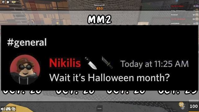 RELEASE DATE for MM2 HALLOWEEN Event смотреть онлайн
