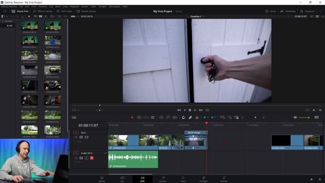 DaVinci Resolve 17/18 Crash Course! | Complete Guide for Beginners to Create your First Project смотреть онлайн