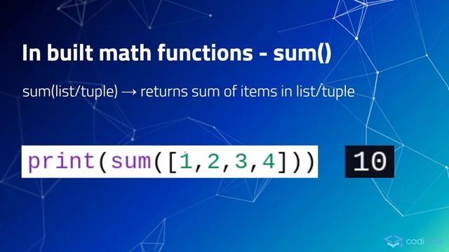 Intro to Python - 1.7 | Math, Random, and String Methods смотреть онлайн