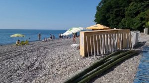 ЛУЧШИЙ ПЛЯЖ В БАТУМИ - НАХОДИТСЯ НЕ В БАТУМИ (Зеленый мыс, чистое море, мало людей, дорогая кукуруз