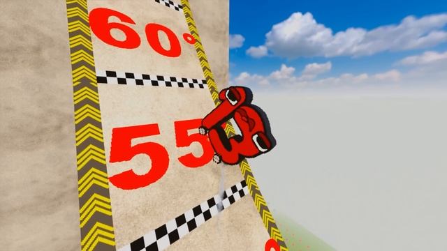 Extreme Slope Test: Can Cars Conquer the Steep Hills in Teardown? смотреть онлайн