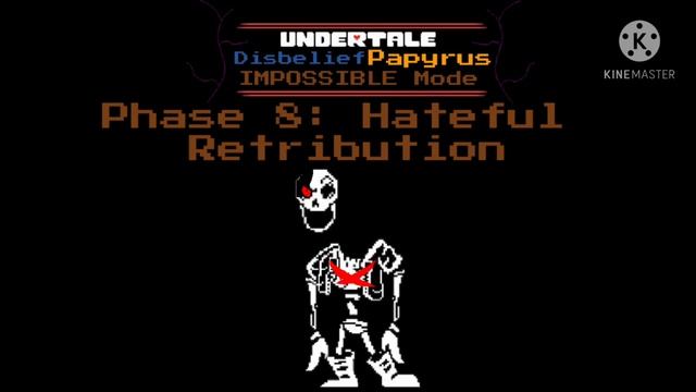 Undertale Disbelief Papyrus IMPOSSIBLE Mode full OST смотреть онлайн