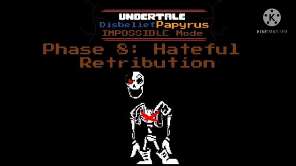 Undertale Disbelief Papyrus IMPOSSIBLE Mode full OST