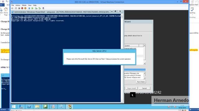 Change SQL Collation SQL_Latin1_General_CP1_CI_AS in SCCM 2012 смотреть онлайн