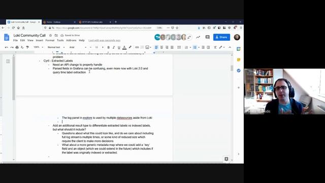 Grafana Loki Community Call 2020-11-05 смотреть онлайн