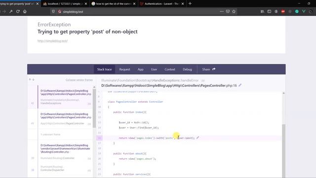 Laravel Tutorials Official In Urdu Part 12 - How to add eloquent model relationships line Belongs смотреть онлайн
