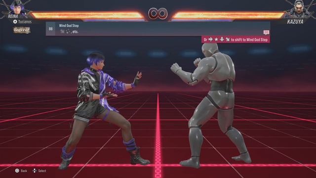 TEKKEN 8 Reina Mishima Movelist And Combos 4k