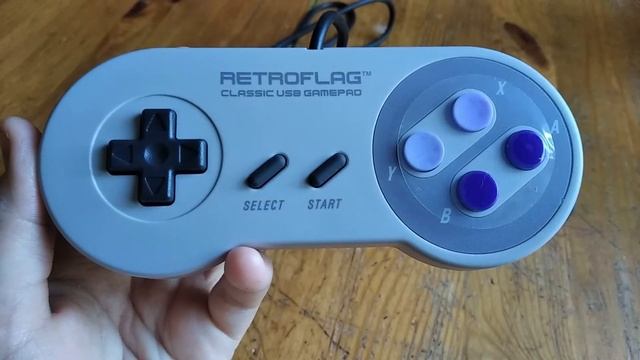 Retroflag SNES Gamepad - мнение о USB геймпаде и небольшой тест