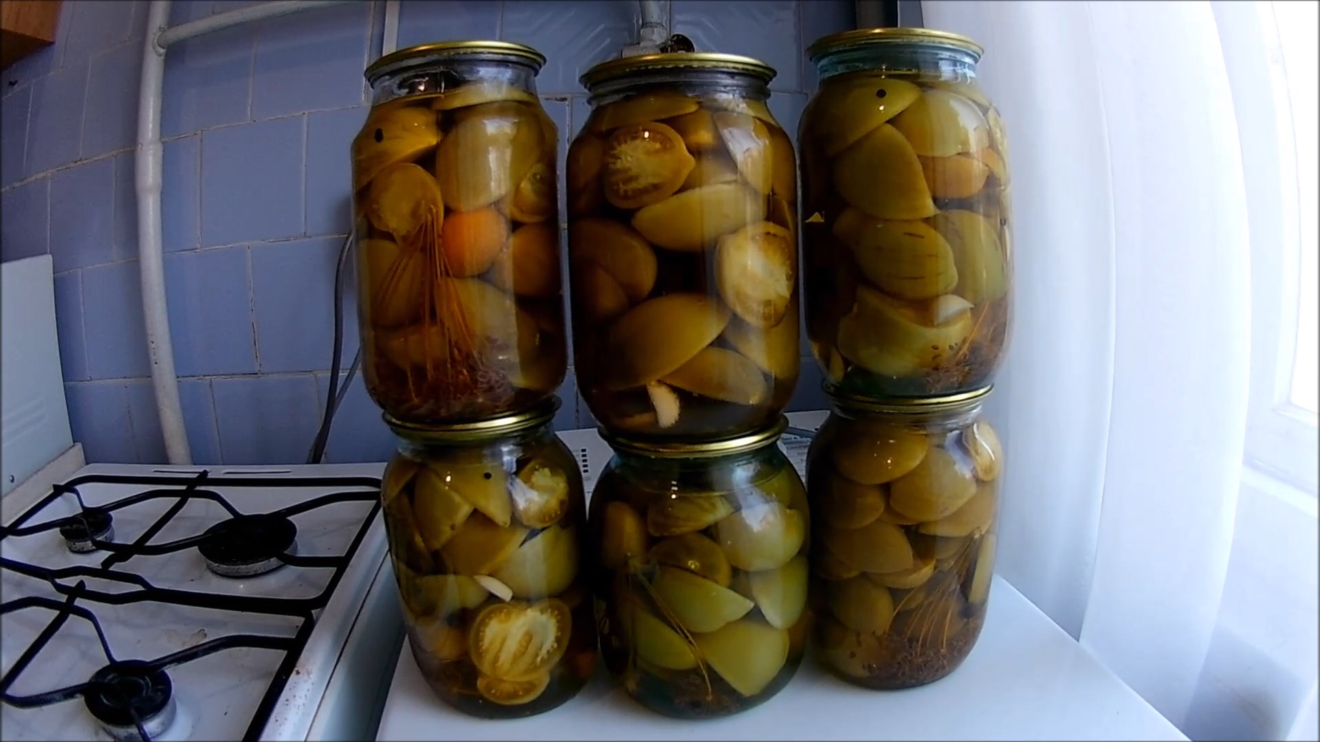 Зеленый помидоры в автоклаве (Будни охотника и рыбака) смотреть онлайн