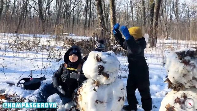 2021. Детский зимний поход для детей. Компас Героя. 24 января. Ростов-на-Дону смотреть онлайн