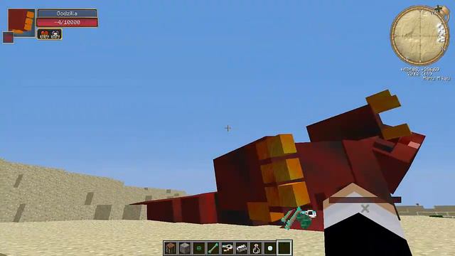 Minecraft Обзоры модов #11 [Godzilla mod] смотреть онлайн