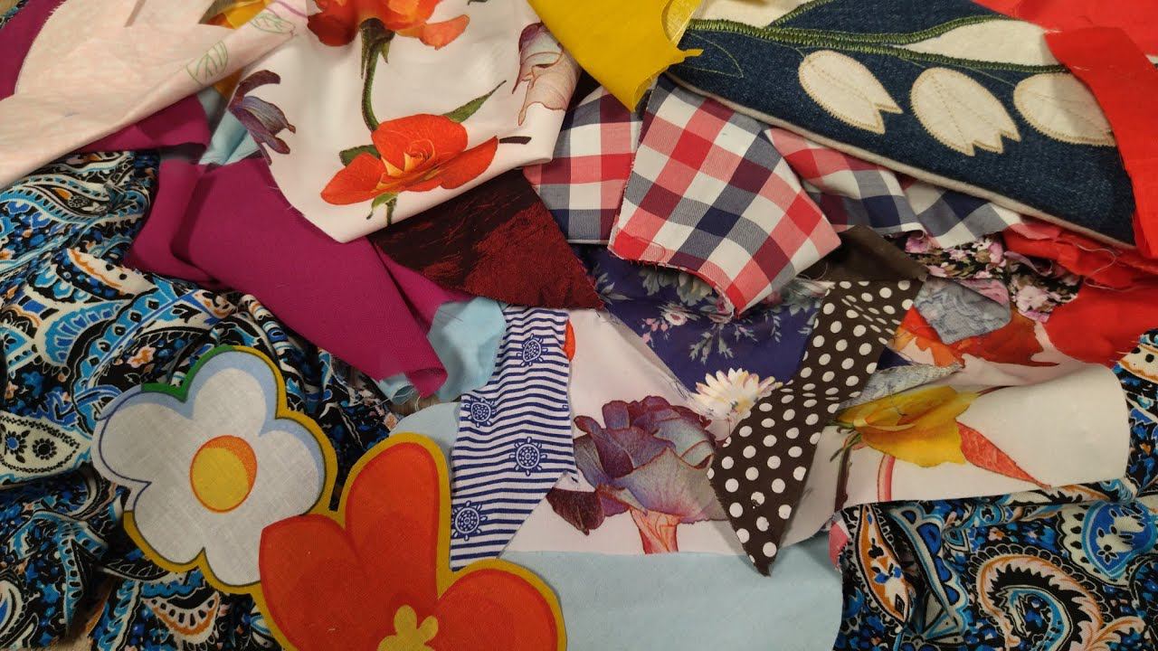 Шьём красоту из остатков ткани смотреть онлайн