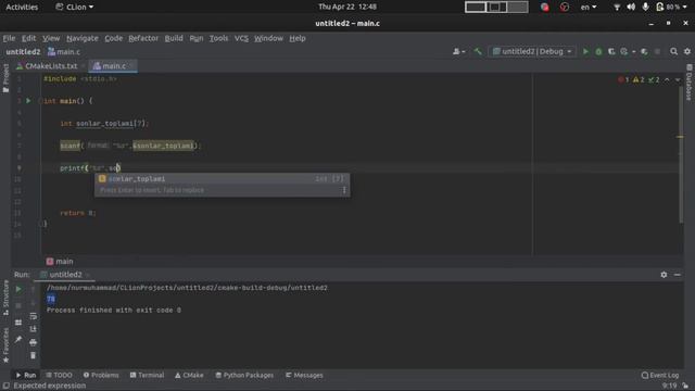 C dasturlash tili 0 dan/12/array index string/char seriya смотреть онлайн